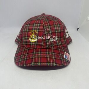 Scotland Tartan Plaid Embroidered Logos Adjustable Strapback South Carolina Golf